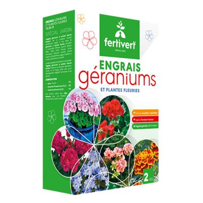 Engrais Géranium Fertivert 2KG - Prix Tunisie | Arkan.tn