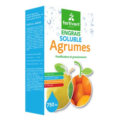 Engrais Agrumes Fertivert 750gr - Prix Tunisie | Arkan.tn