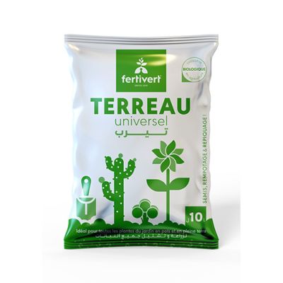TERREAU FERTIVERT 10L - Prix Tunisie | Arkan.tn