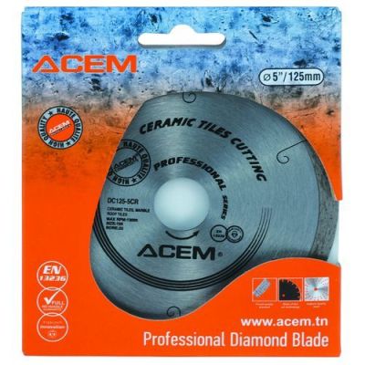 DISQUE DIAMOND 5CR - 125MM ACEM