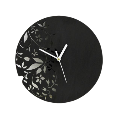 Horloge murale - Horloge murale floral moderne