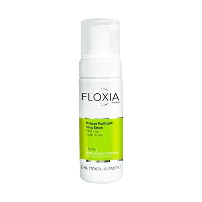 Mousse purifiante sans savon FLOXIA - 150ML