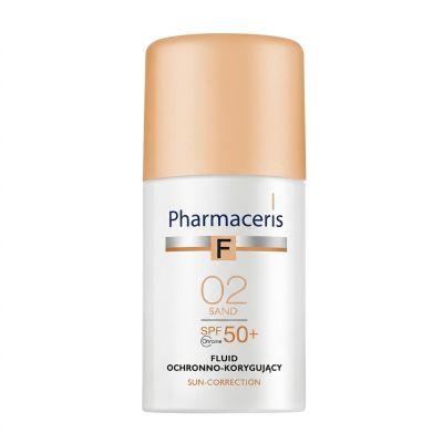 Fond de teint PHARMACERIS F - SPF50+ - 02 Sand - 30ML