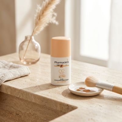PHARMACERIS F Fond de Teint 02 Sand SPF50+ 30ML
