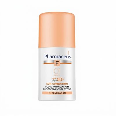 Fond de teint PHARMACERIS F - SPF50+ - Ivory 01 - 30ML