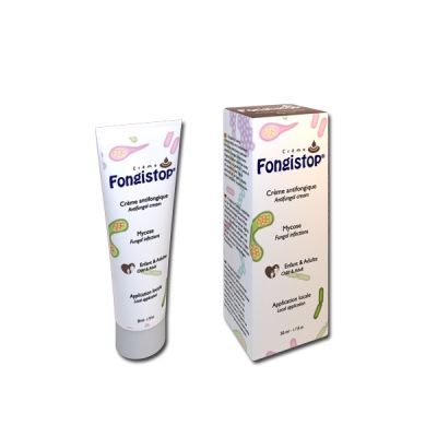 Fongistop Crème 50 ml - Traitement Mycose Pieds
