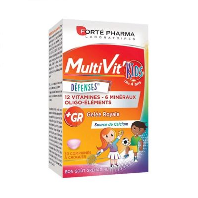 FORTÉ PHARMA MULTIVIT’KIDS - 30 comprimés