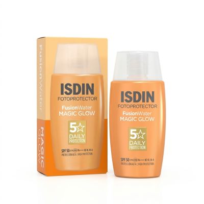 Lotion solaire ISDIN - FusionWater Magic Glow SPF50