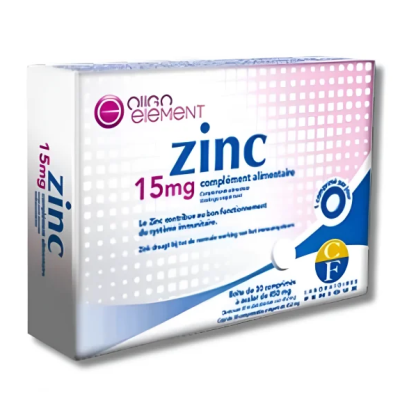 Complément GALIEN PHARMA ZINC - 15MG - 30 comprimés
