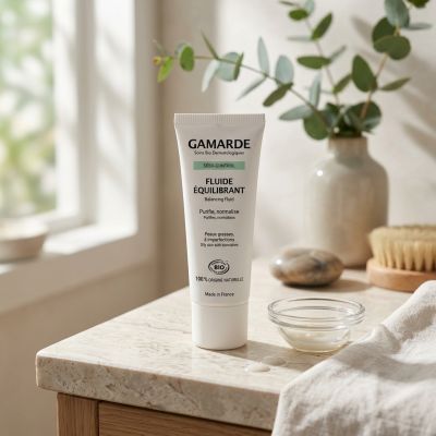 Gamarde Fluide Équilibrant Peaux Grasses - Soin Anti