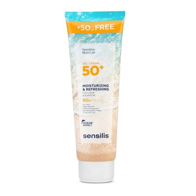 Gel-crème SENSILIS - Hydratant SPF50+ - 250ML