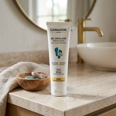 Gel Exfoliant Fraîcheur Intense Gamarde 100ml - Visage Bio