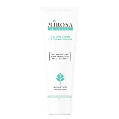 Gel nettoyant MIROSA - Peaux Mixtes à Grasses - 200ML