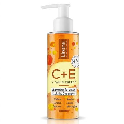 Gel nettoyant exfoliant LIRENE C+E - 145ML