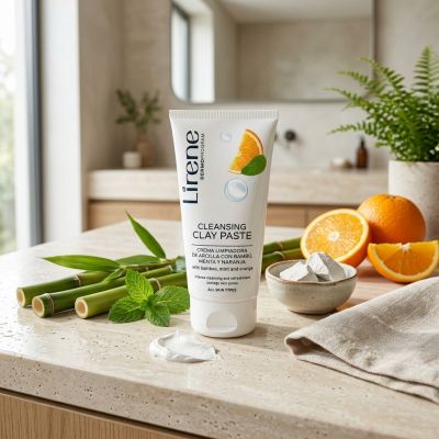 LIRENE Gel Nettoyant à l'Argile Blanche 150ML
