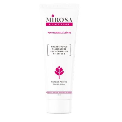 Gel nettoyant MIROSA - Peaux Normales à Sèches - 200ML