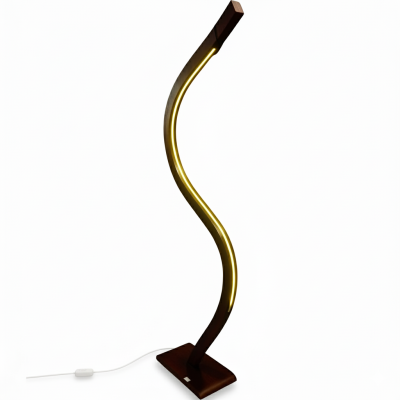 Lampadaire RGB – 175 × 65 cm – Bois Massif