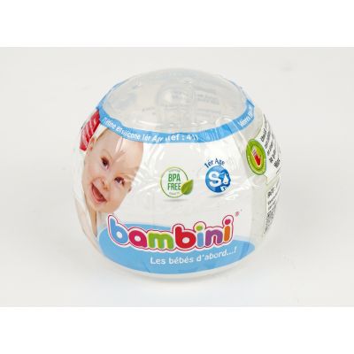 Tétine Silicone avec Boîte 1er Âge Bambini - 417