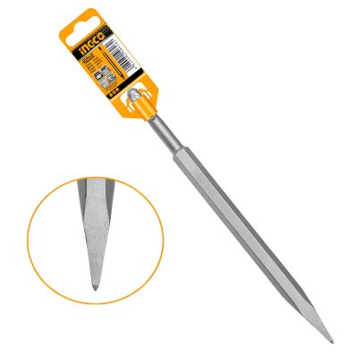 Burin plat SDS MAX - 18 x 400 mm - INGCO