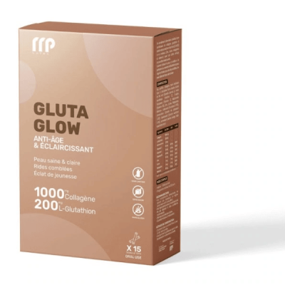 Suspension GLUTA GLOW - Anti-Âge Éclaircissante - 15 sticks