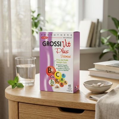 Grossivit Vitamin Vital B - 45 Comprimés | Tonus & Énergie