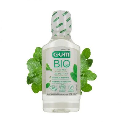 Bain de bouche GUM BIO - menthe fraîche - 300ML