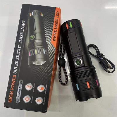 Lampe De Poche Puissante LED Laser Blanc - Étanche