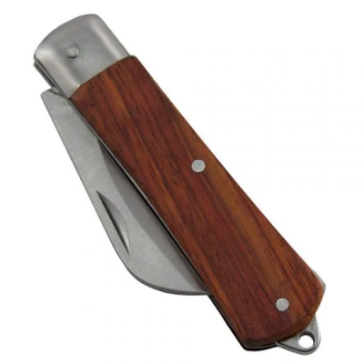 Couteau électricien manche bois HOTECHE 313002