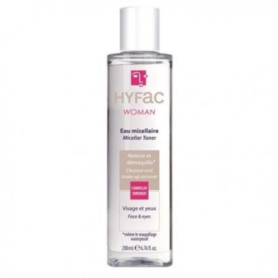 Eau micellaire HYFAC WOMAN - 200ML