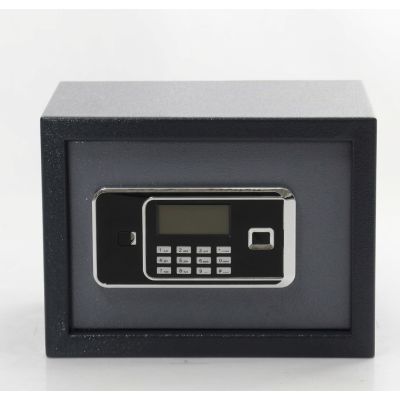 Coffre-fort 26 cm Noir Gris - Prix Tunisie | Arkan.tn
