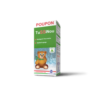 Sirop - POUPON - Tussinou Toux Sèche - 150ml