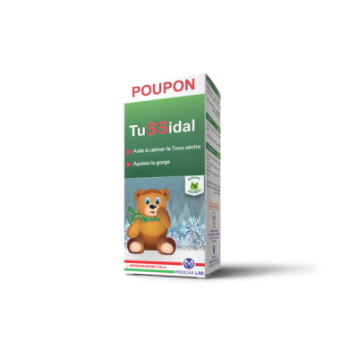 Sirop - POUPON - Tussidal Toux Sèche - 150ml