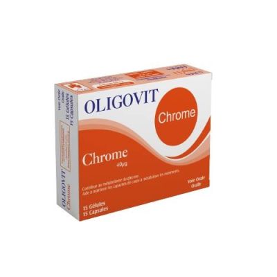 Oligovit Chrome 15 Comprimés - Prix Tunisie | Arkan.tn