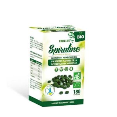 Spiruline Eden Life - 180 Comprimés
