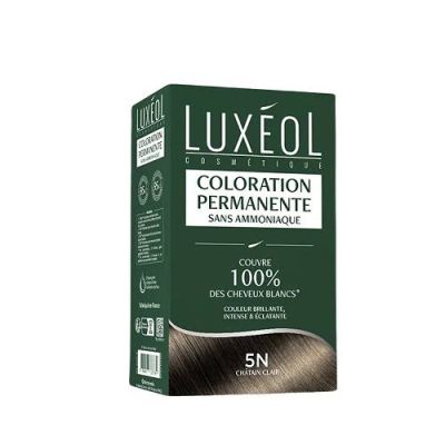 Coloration permanente LUXÉOL - 5N Châtain Clair
