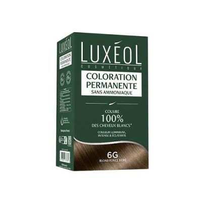 Coloration Permanente Luxéol - 6G Blond Foncé Doré