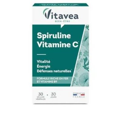 Complément VITAVEA SPIRULINE + VITAMINE C - 30