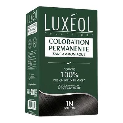 Coloration Permanente Luxéol - 1N Noir Ébène