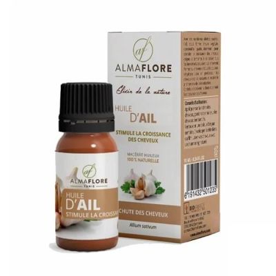 Huile d'Ail Almaflore 10 ml - Prix Tunisie | Arkan.tn