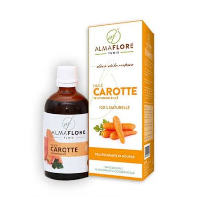 Huile de Carotte Almaflore 100ml - Prix Tunisie | Arkan.tn