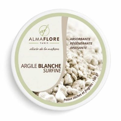 Argile Blanche Surfine Almaflore 100g - Prix... | Arkan.tn