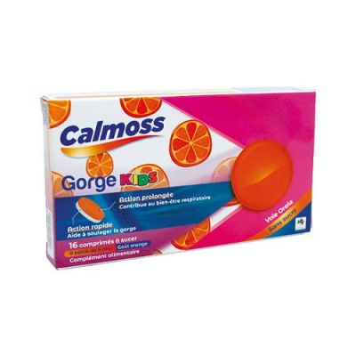 Calmoss Gorge Kids 16 Pastilles - Prix Tunisie | Arkan.tn