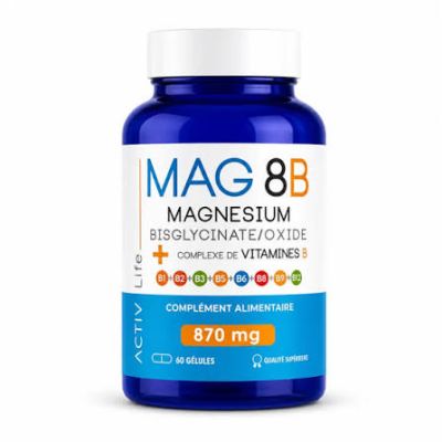 Activlife Magnésium 8B 60 Comprimés - Prix... | Arkan.tn