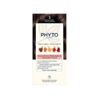 Coloration PHYTO PHYTOCOLor - 3 Châtain Foncé