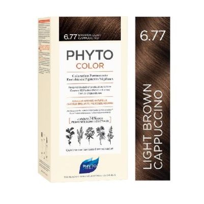 Coloration PHYTO COLOR - 6.77 Marron clair cappuccino