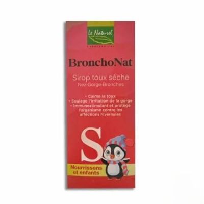 Bronchonat Sirop Enfant Toux Sèche 100ml -... | Arkan.tn