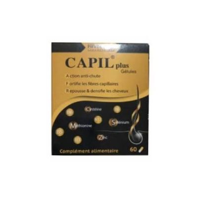 Capil Plus Anti-Chute 60 Gélules - Prix Tunisie | Arkan.tn