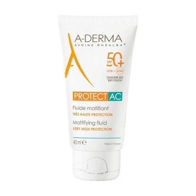Fluide protect AC A-DERMA - SPF50+ - 40ML