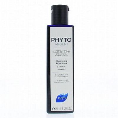 Shampoing Déjaunissant PHYTARGENT 250 ml - Cheveux Gris & Blonds
