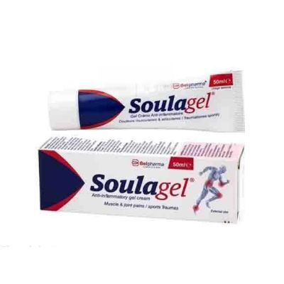 Soulagel Crème Anti-Inflammatoire 50 ml - Soulage Douleurs